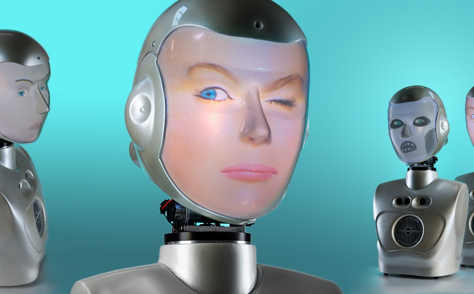 This Creepy Robot Talks To You While Projecting Anybodys Face Onto Itself — Acclaim Magazine