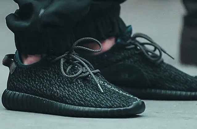 Those black Yeezy Boost 350s might be 