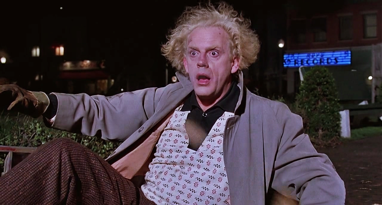 back to the future - How old is Emmett Brown in 1985? - Science Fiction ...